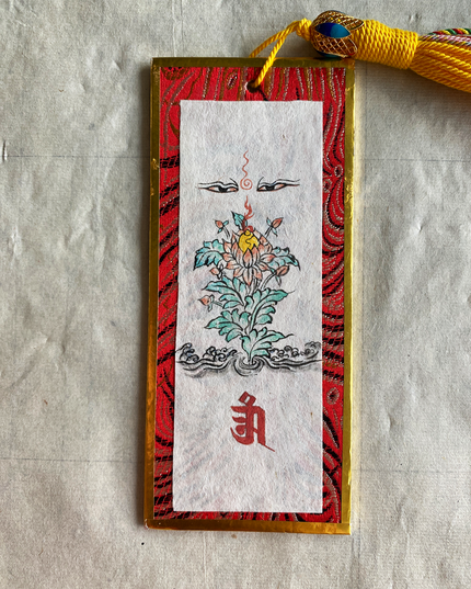 Buddha Eye Lotus Bookmark