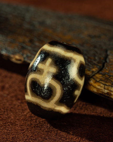 Daro Aquarius Old Dzi Beads Tibetan Millennium Dzi Beads Yellow and Pure