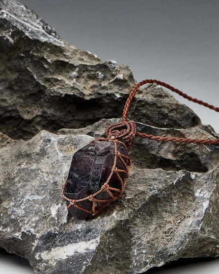 Spiritual Energy Super 7 Amethyst Pendants