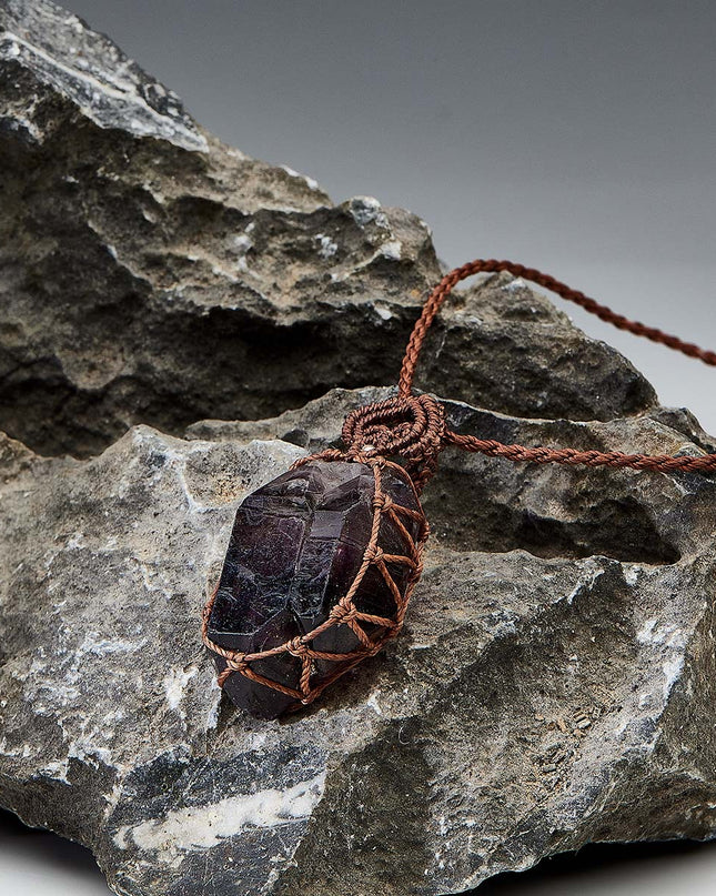 Spiritual Energy Super 7 Amethyst Pendants