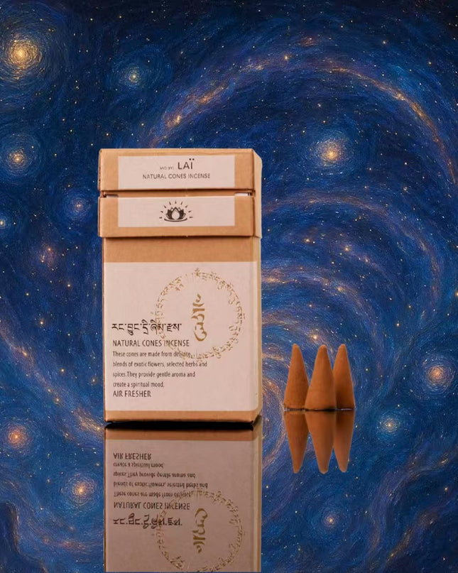 Himalayan Sacred Space Incense - Wild Plant Formula for Energy Clearing & Meditation