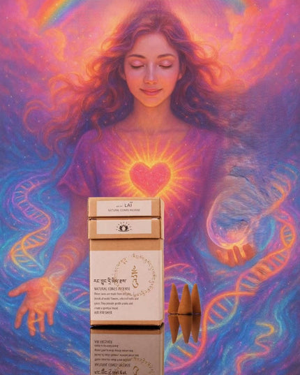 Himalayan Sacred Space Incense - Wild Plant Formula for Energy Clearing & Meditation