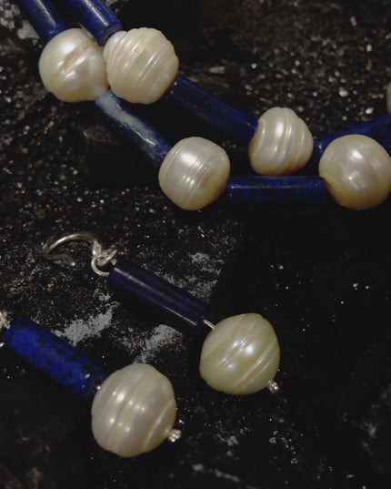Tibetan Starry Sky Lapis Lazuli Fortune Necklace