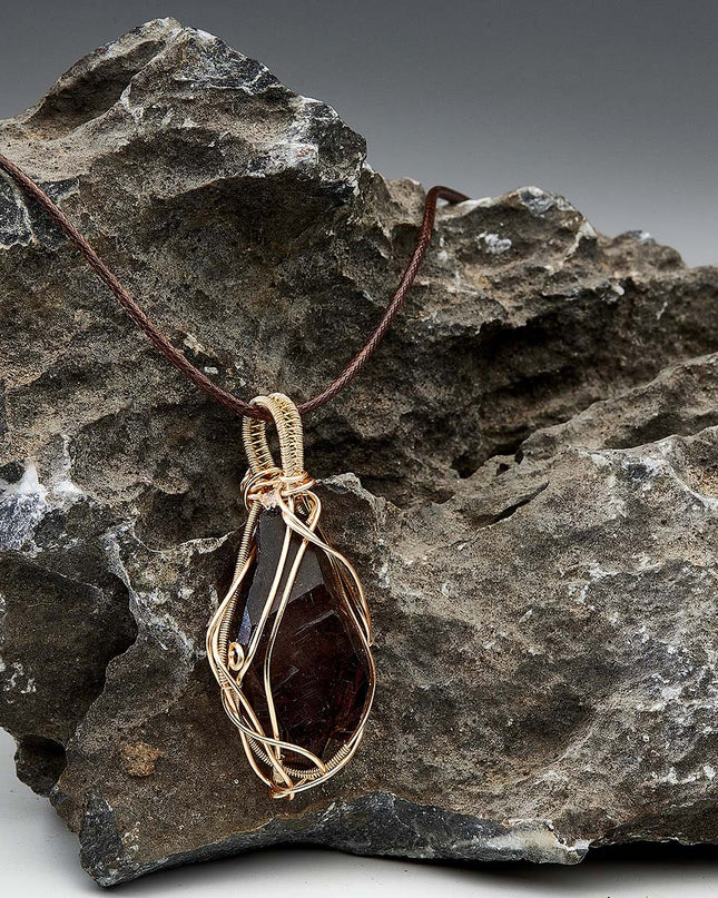 Spiritual Energy Super 7 Amethyst Gold Plated Pendants