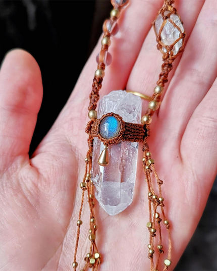 Grace's Gentle Healing Clear Quartz Necklace