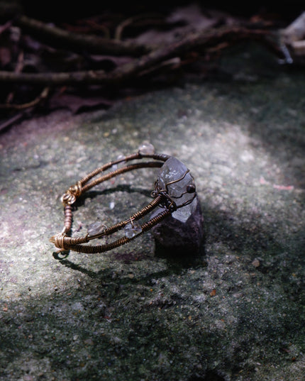 Natural Mineral Fabric Multi-Attribute Bracelet