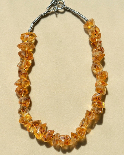 Kailash Energy Detailed Wealth Citrine Bracelet