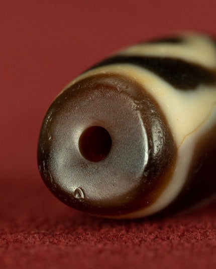 Double Buddha Eyes Old Dzi Beads Tibetan Millennium Dzi Beads Pure and Rare