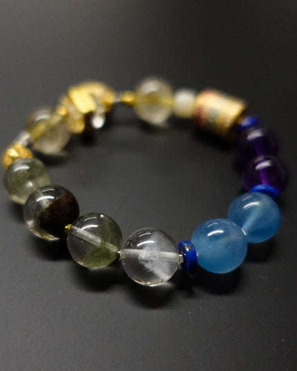 Zakirum Wealth Energy Tibetan Crystal Bracelet