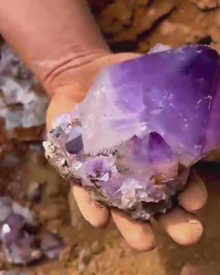 Spiritual Energy Super 7 Amethyst Pendants