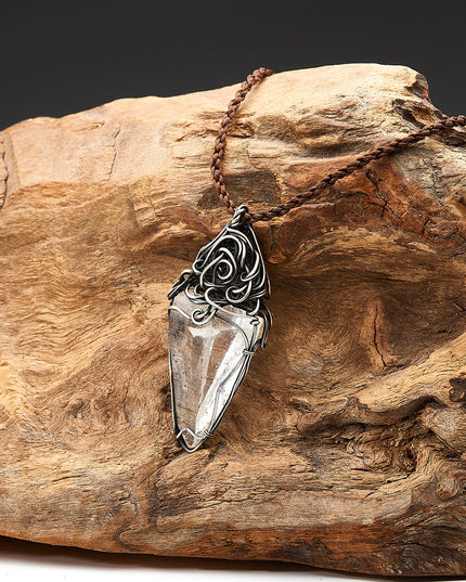 Healing Energy Clear Quartz Pendants