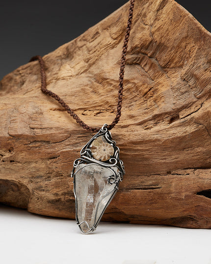 Healing Energy Clear Quartz Pendants
