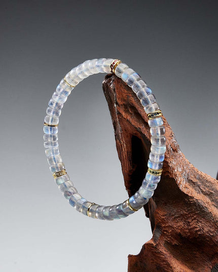 Purity Energy Labradorite 14K Gold Bracelet