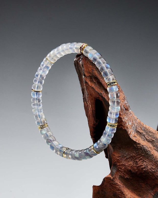 Purity Energy Labradorite 14K Gold Bracelet
