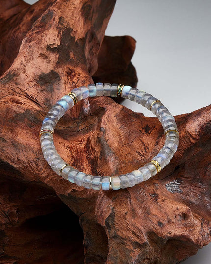 Purity Energy Labradorite 14K Gold Bracelet