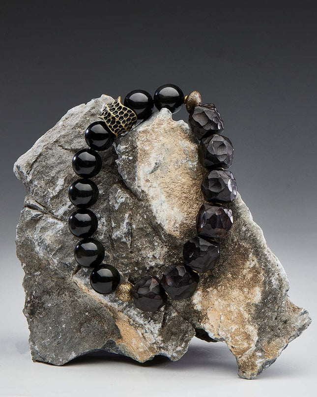 Protective Energy Obsidian Bracelet