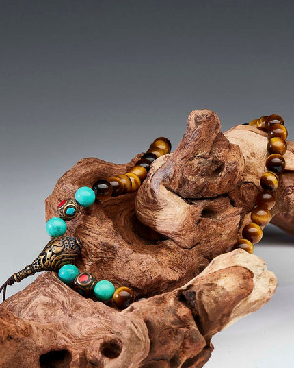 Wealth Energy Tiger's Eye Necklace