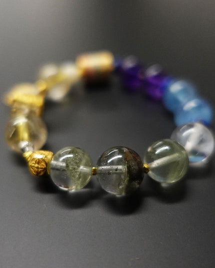 Zakirum Wealth Energy Tibetan Crystal Bracelet