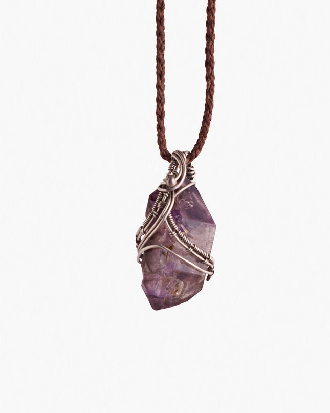 Amethyst Spirit Crystal Pendant