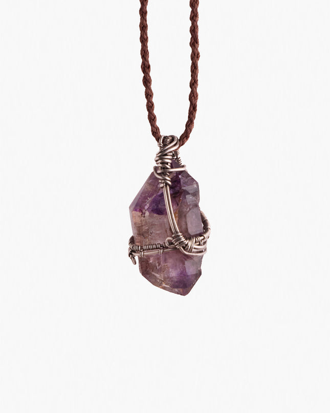 Amethyst Spirit Crystal Pendant