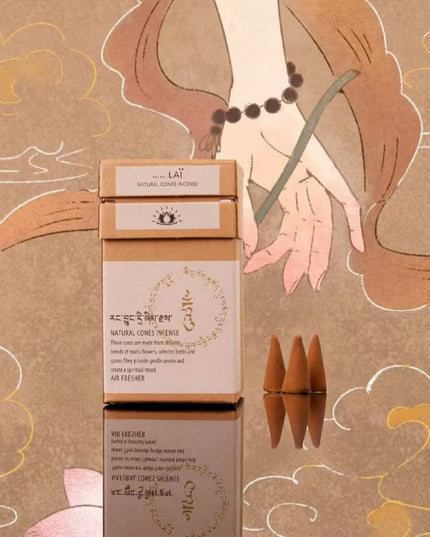 Himalayan Sacred Space Incense - Wild Plant Formula for Energy Clearing & Meditation