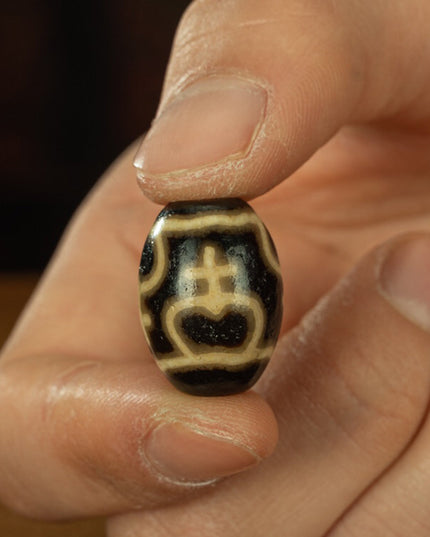 Daro Aquarius Old Dzi Beads Tibetan Millennium Dzi Beads Yellow and Pure