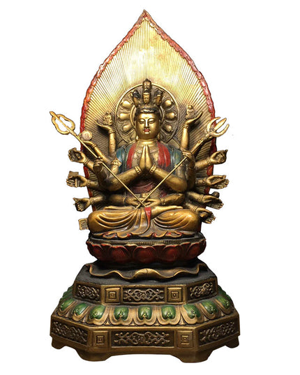 Avalokiteśvara WISDOM Tibetan Statue for Eliminating Difficulty
