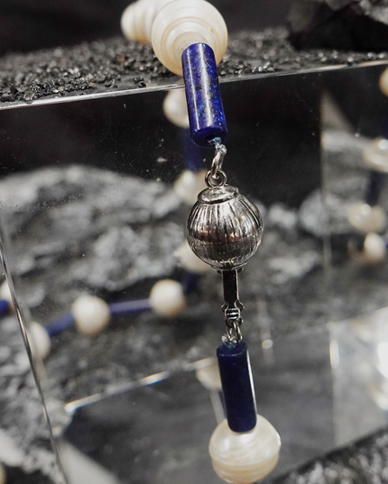 Tibetan Starry Sky Lapis Lazuli Fortune Necklace