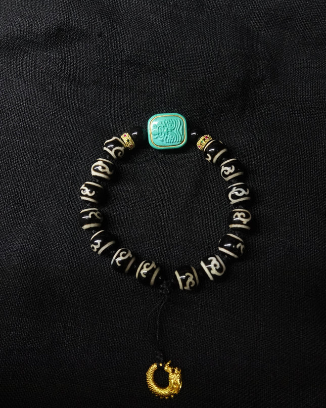 【Unique Item】 Zakirum Turquoise Prayer Bracelet