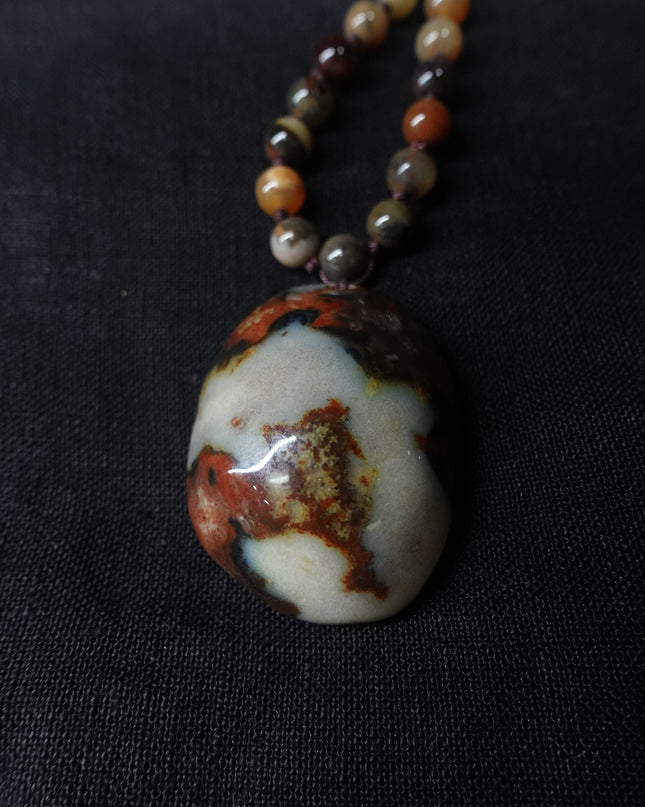 【Unique Item】 Five Elements Gemstone Necklace