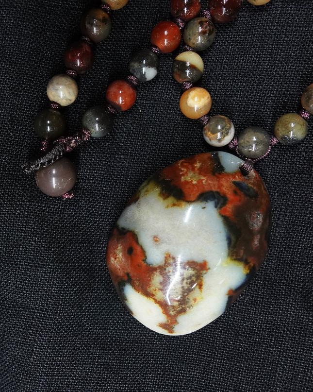 【Unique Item】 Five Elements Gemstone Necklace