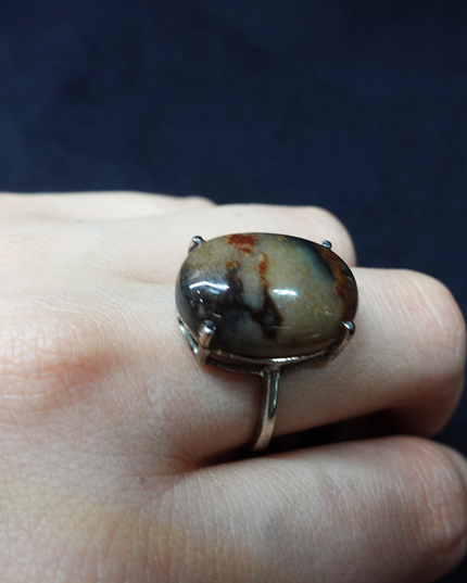 【Unique Item】 Five Elements Gemstone ring