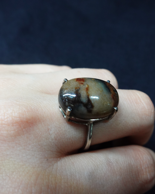 【Unique Item】 Five Elements Gemstone ring