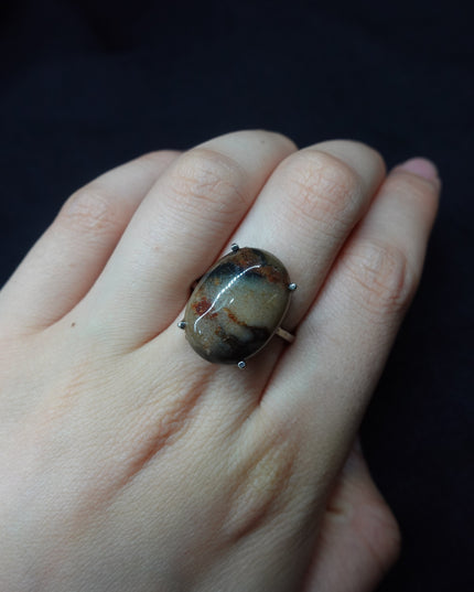 【Unique Item】 Five Elements Gemstone ring