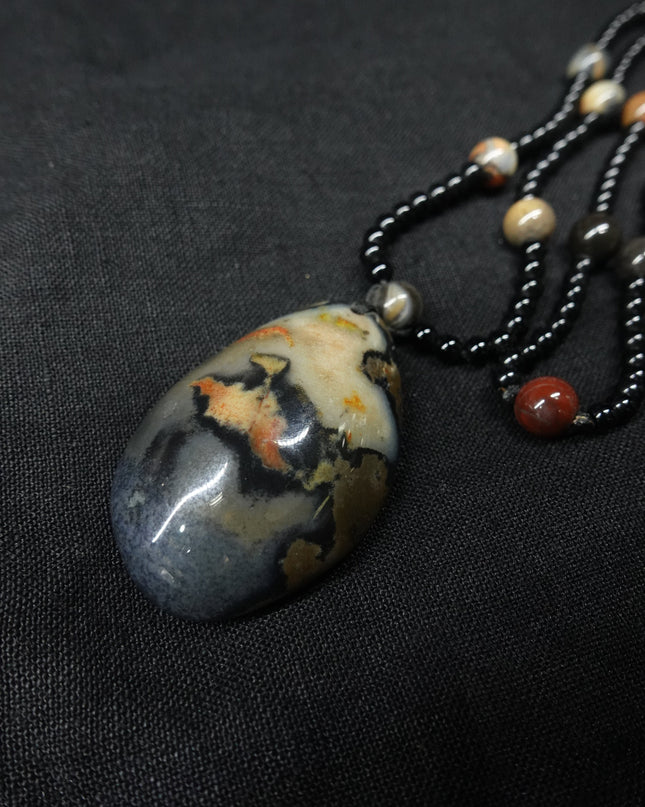 【Unique Item】 Five Elements Gemstone Necklace