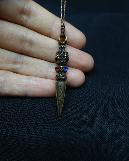 【Unique Item】 Protect Vajrakilaya Phurba pendant