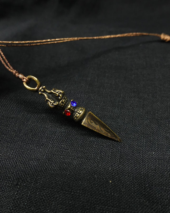 【Unique Item】 Protect Vajrakilaya Phurba pendant