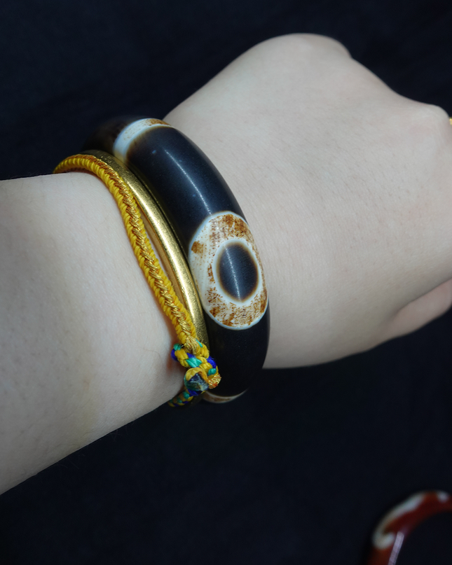 【Unique Item】 Sacred Sky Eye Agate Bracelet