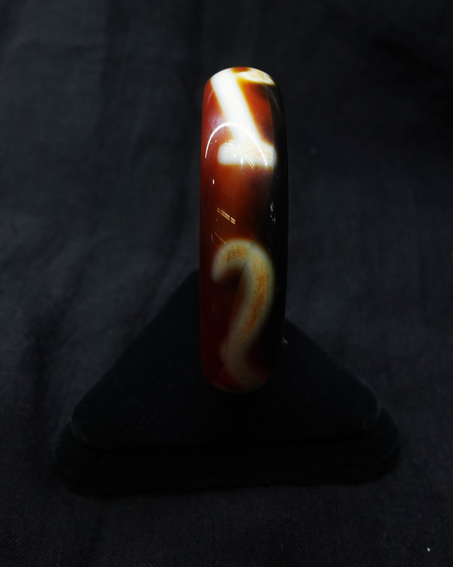 【Unique Item】 Sacred Money hock Agate Bracelet