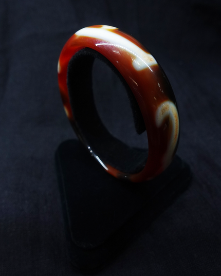 【Unique Item】 Sacred Money hock Agate Bracelet