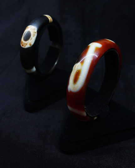 【Unique Item】 Sacred Money hock Agate Bracelet