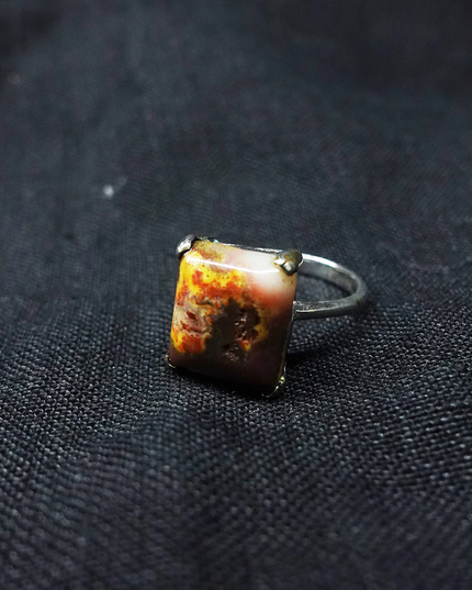 【Unique Item】 Five Elements Gemstone ring