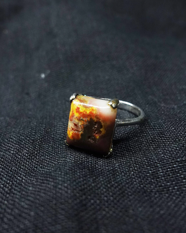 【Unique Item】 Five Elements Gemstone ring