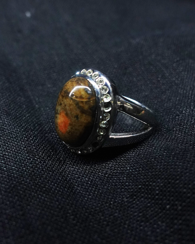 【Unique Item】 Five Elements Gemstone ring