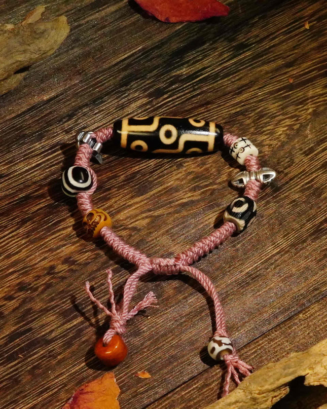 Nine Eyes Dzi Beads Tibetan Millennium Dzi Beads