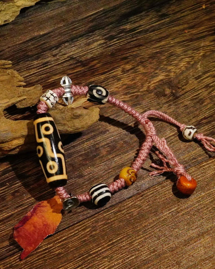 Nine Eyes Dzi Beads Tibetan Millennium Dzi Beads