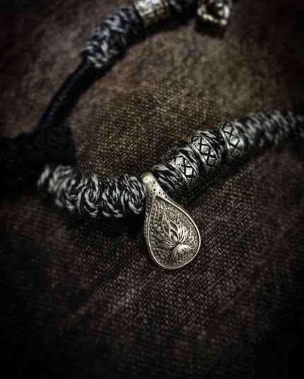 Clear Quartz Cross Dorje | Tibetan Vajra Protective Pendant