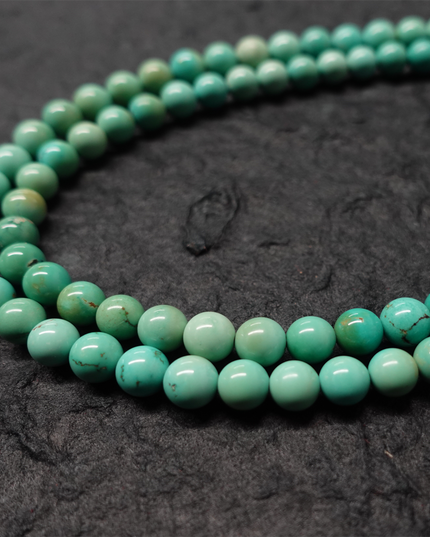 【Unique Item】 Phoenix Energy Turquoise Necklace with Hand-Carved Tibetan Craftsmanship
