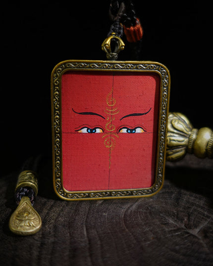 The Thangka Pendant for Wellness and Protection