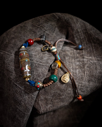 Sacred Tibetan Dzi Energy Bracelet